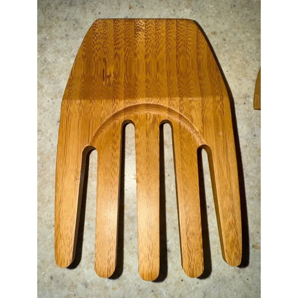 Pampered Chef Bamboo Salad‎ Claw Set